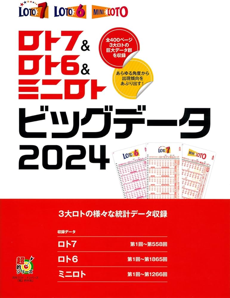 ロト7&ロト6&ミニロト ビッグデータ2024 (超的シリーズ) | イマジカ