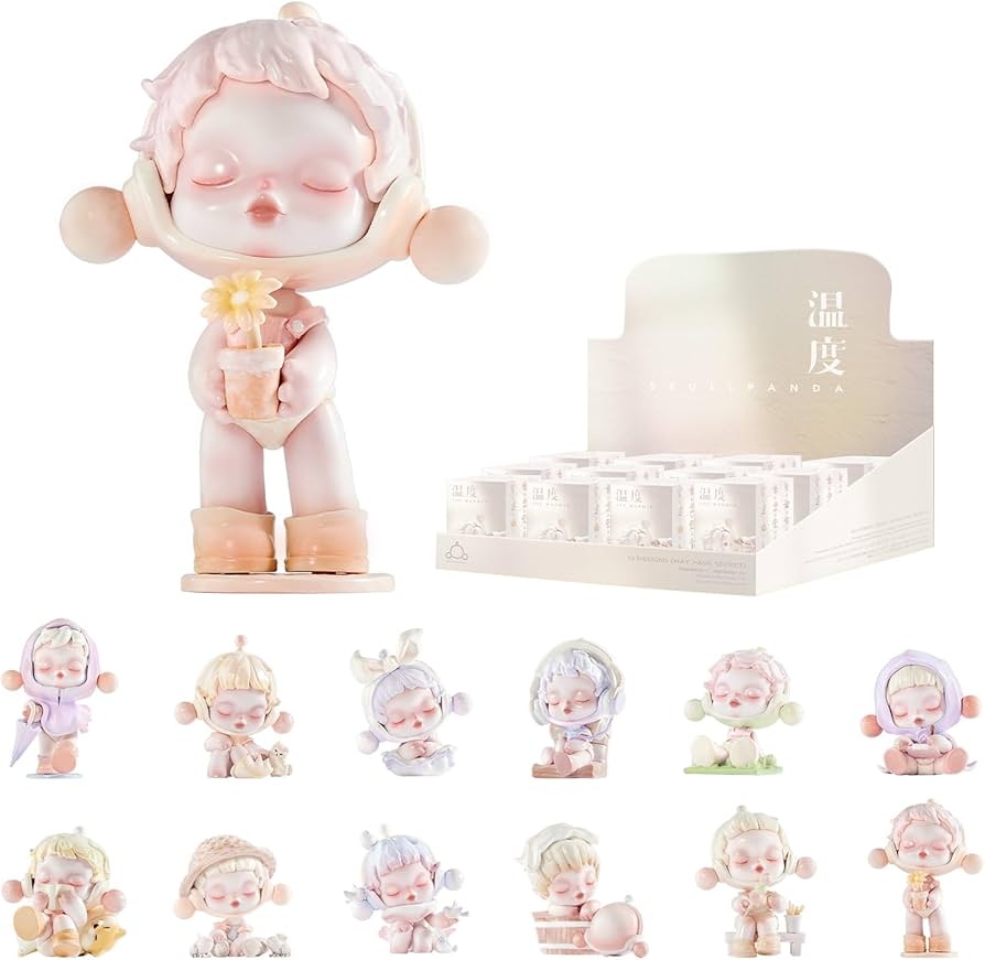 Amazon.com: POP MART SKULLPANDA Warmth Series 12PC Action Figure