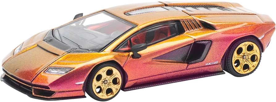 Amazon | POP RACE 1/64 LAMBORGHINI COUNTACH LP 800-4 - BLU HAL