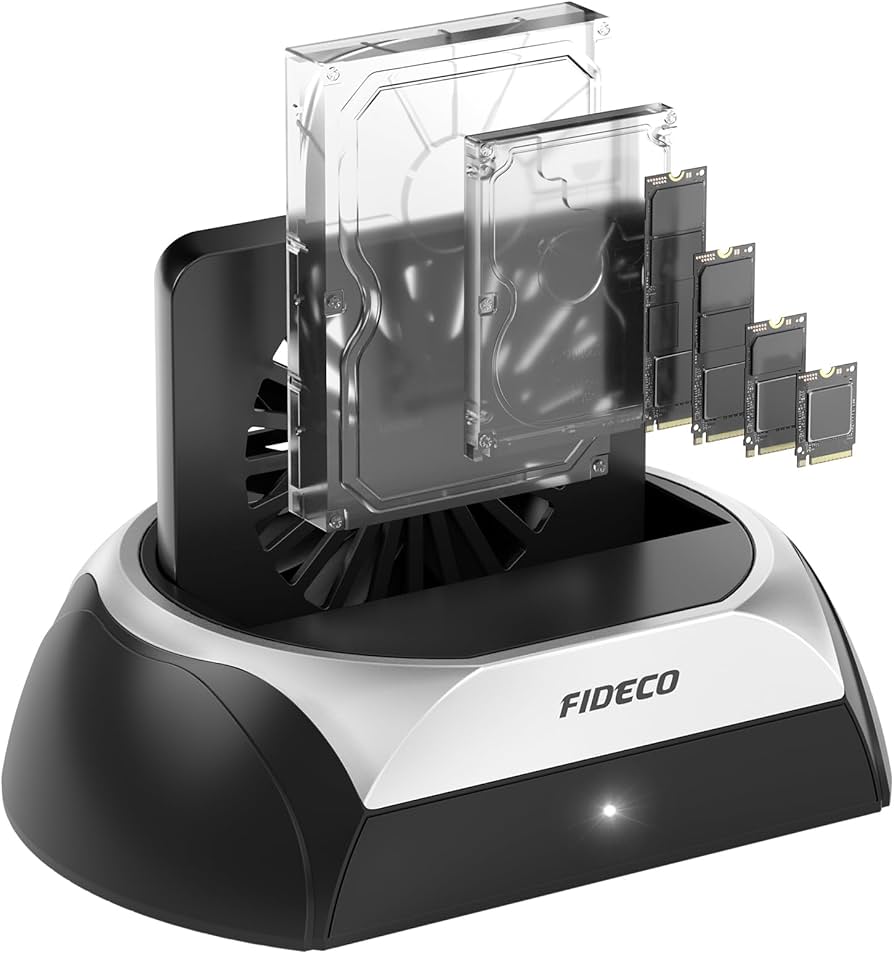 Amazon.com: FIDECO Hard Drive Docking Station, M.2 NVMe SSD