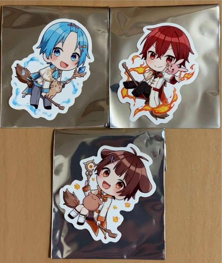 Amazon.co.jp: グッズまぎすとステッカー ゆたくん、みぬたくん、あぽ