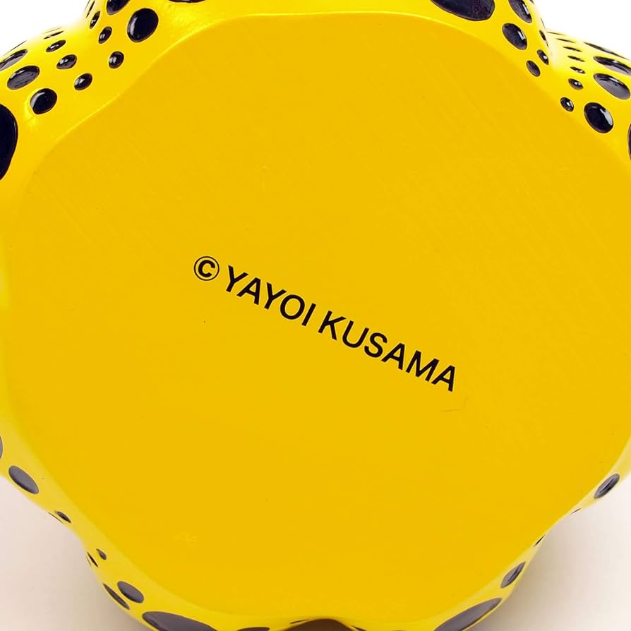 Amazon.co.jp: 草間彌生 オブジェ [パンプキン(イエロー)] : ホーム