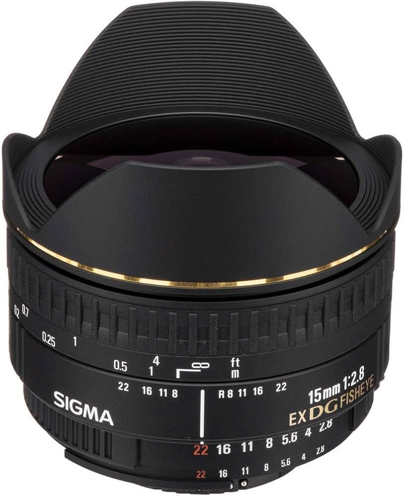 Amazon.com : Sigma 15mm f/2.8 EX DG Diagonal Fisheye Lens for