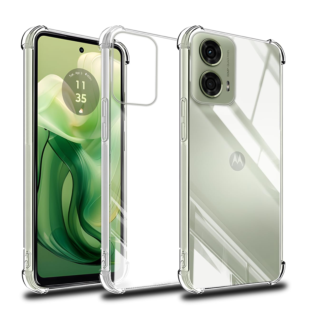 Amazon.co.jp: 対応 Moto G24 ケース MotoG24 クリア ケース あんしん