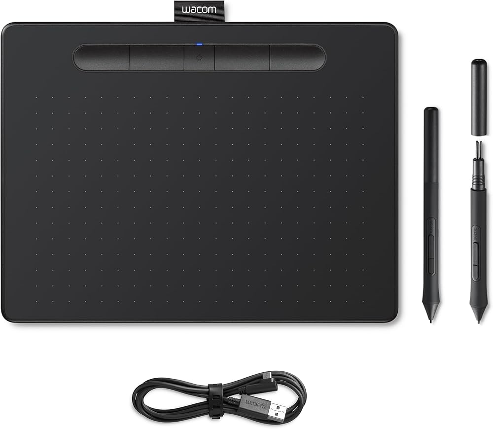 Amazon | Wacom Intuos M Bluetooth graphic tablet 2540 lpi 216 x