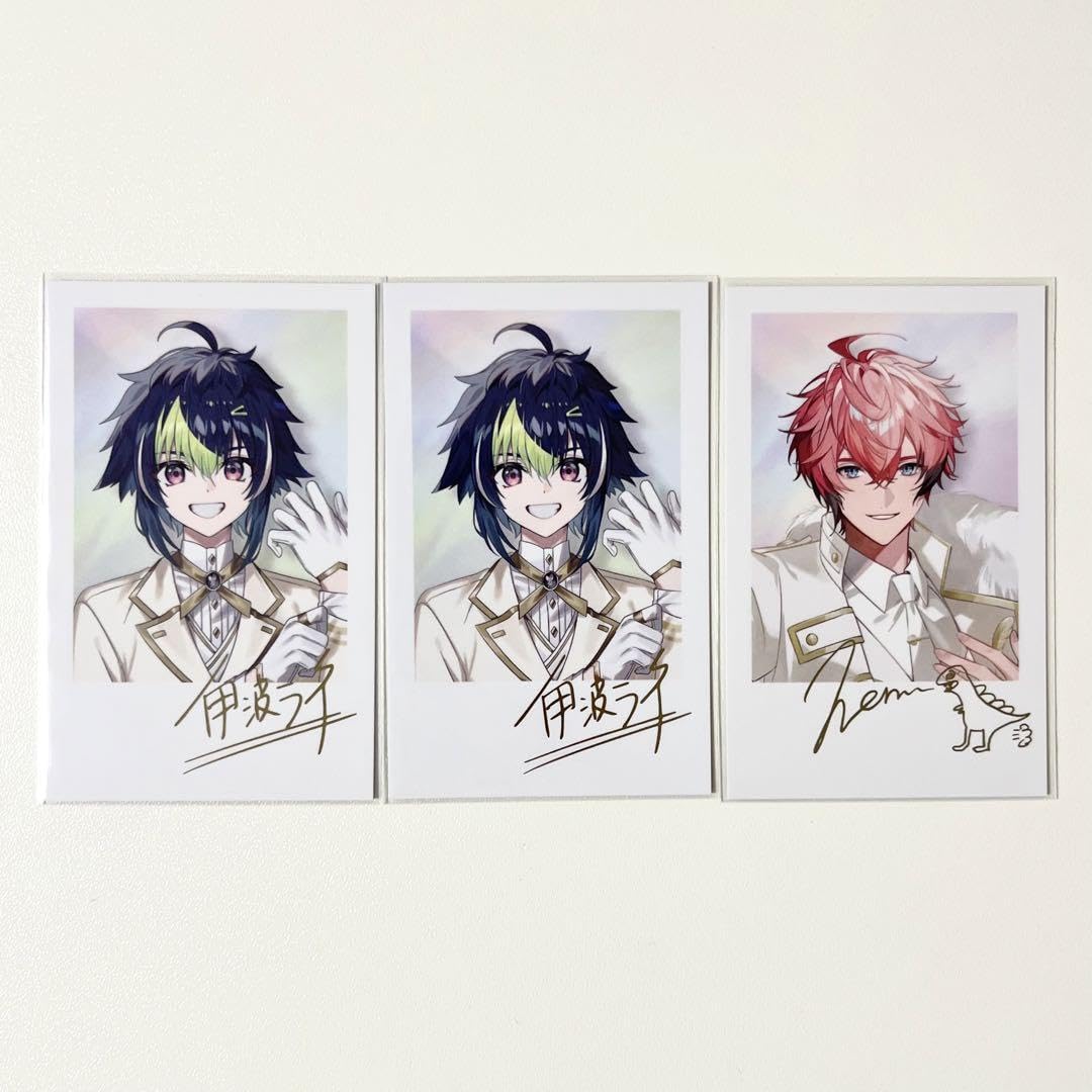 Amazon.co.jp: 伊波ライ 赤城ウェン 6周年 チェキ にじさん : おもちゃ