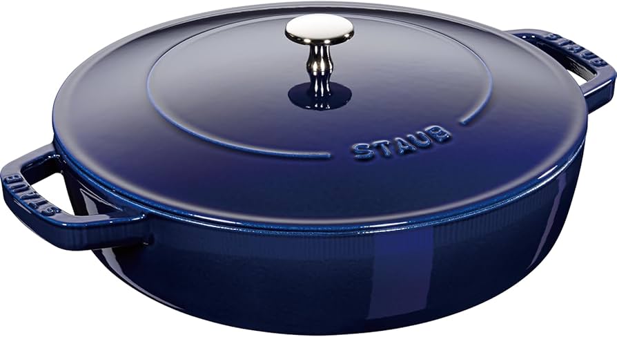 STAUB La Cocotte＊両手鍋 22cm ブルー Amazon.com: Staub Cocotte