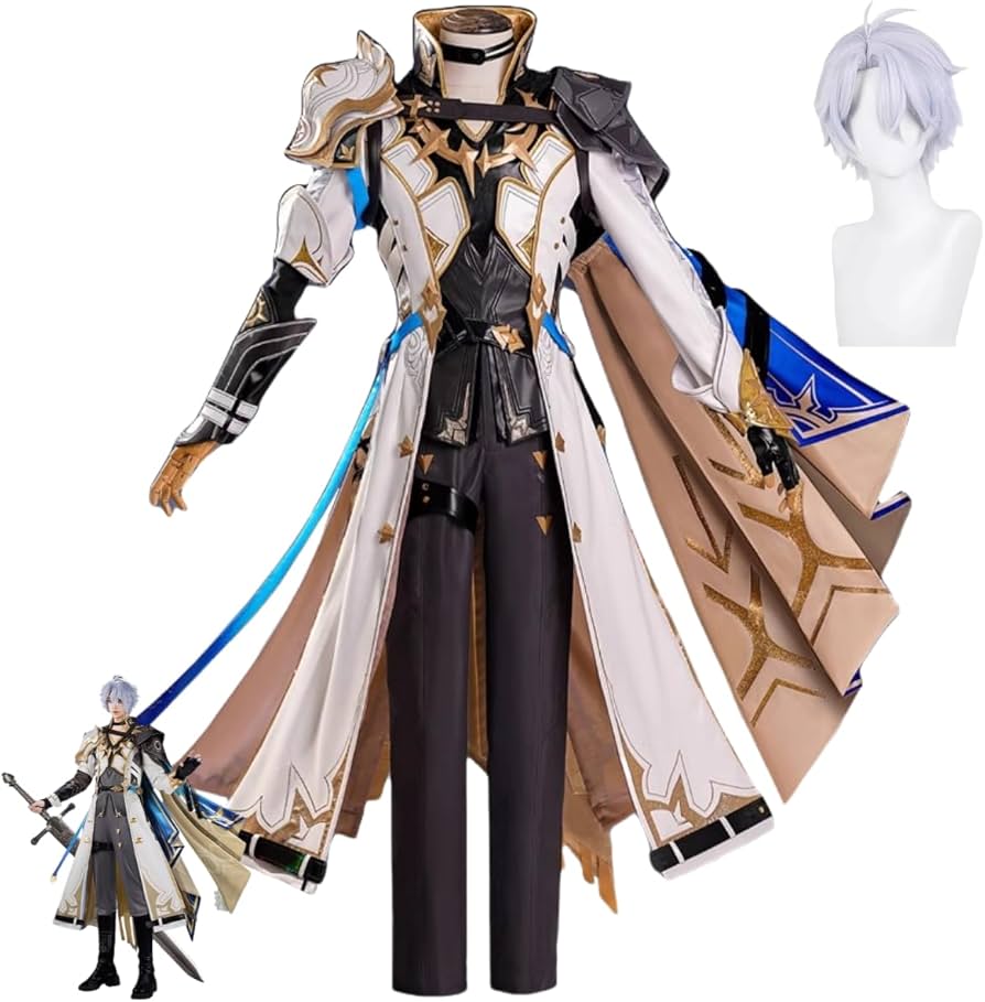 Amazon.co.jp: ファイノン コスプレ衣装 ウィッグ付き 崩壊 スター