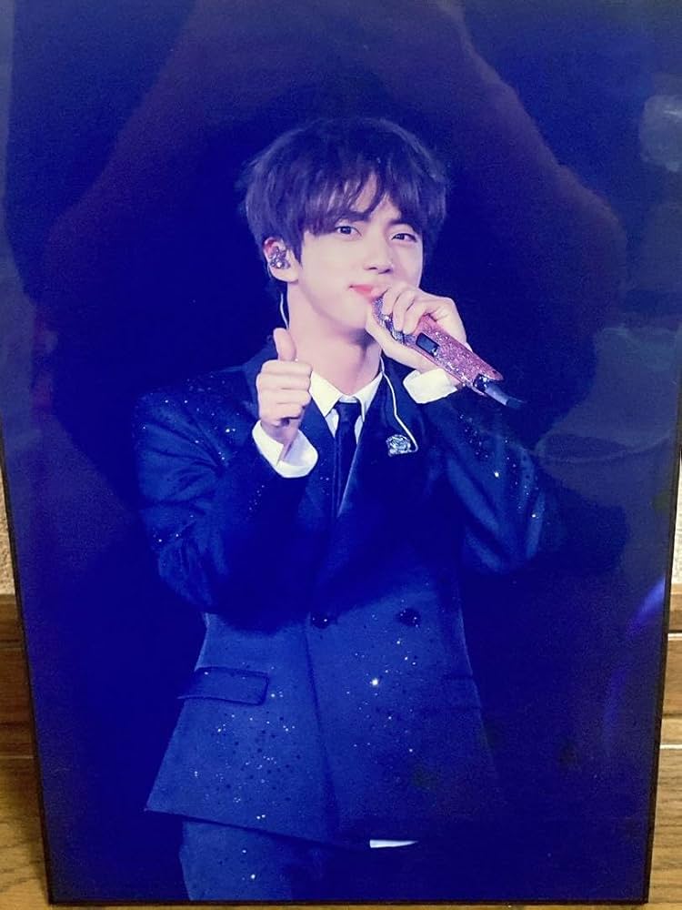 Amazon.co.jp: BTS ジン マスター マスタニム 額縁 フレーム パネル