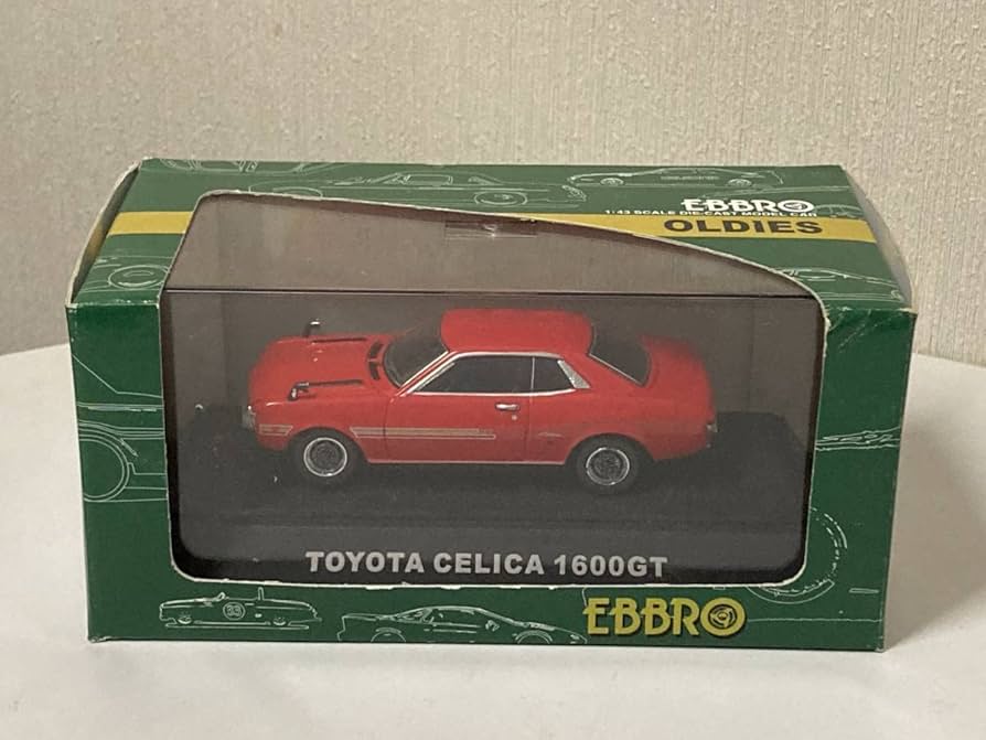 Amazon | EBBRO エブロ 1/43 トヨタセリカ1600GTレッド ダルマセリカ