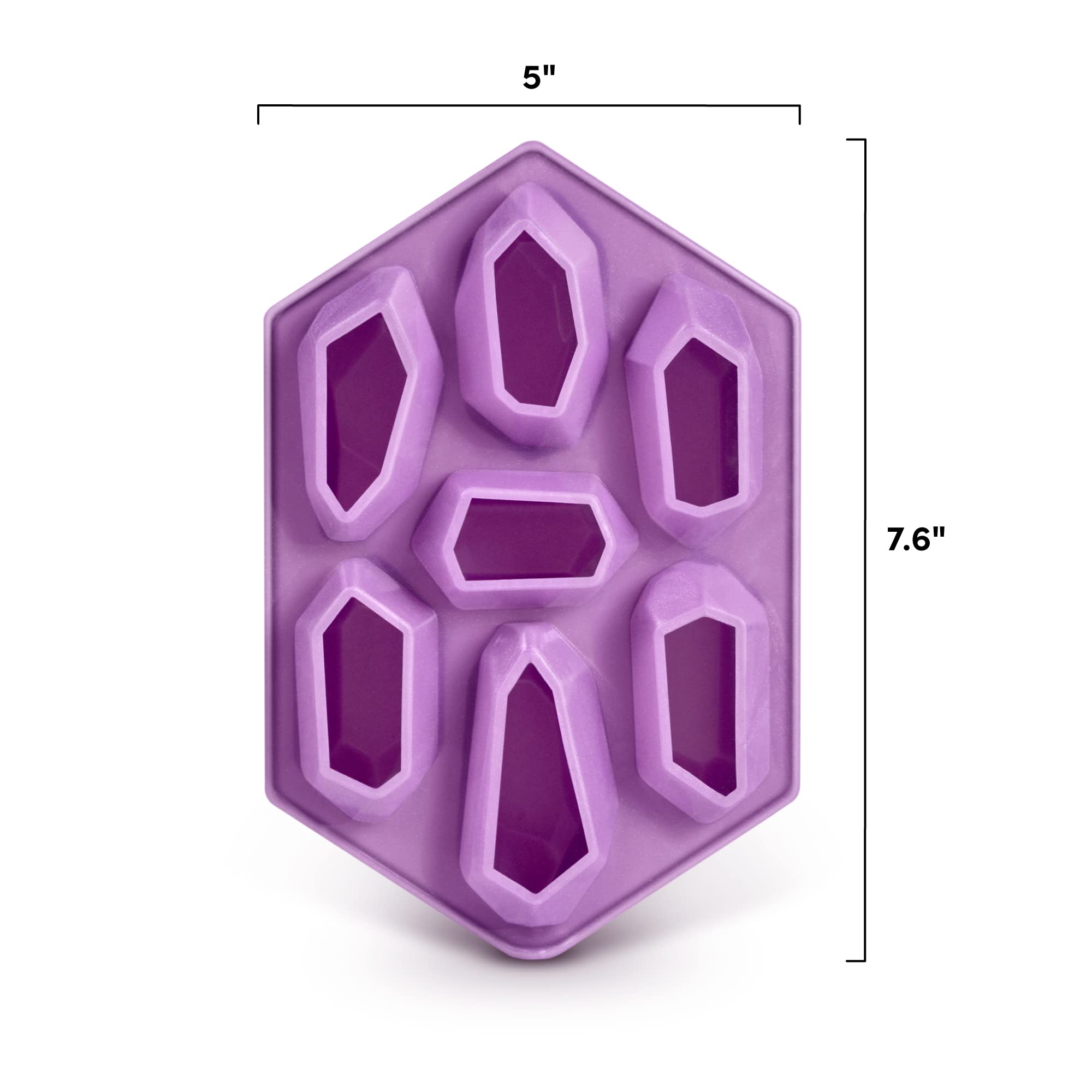 Amazon.com: Genuine Fred CRYSTAL ICE TRAY, Silicone Ice Tray