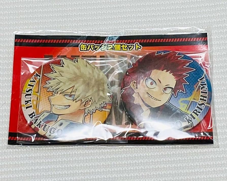 僕のヒーローアカデミア 切島鋭児郎 缶バッジ ヒロフェス2019 僕の