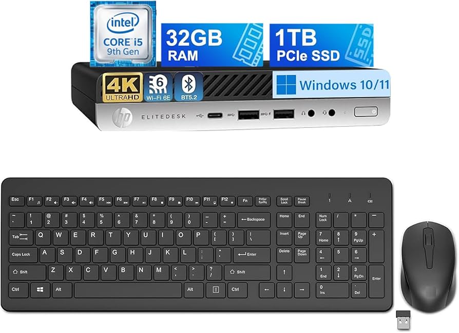 Amazon.com: HP EliteDesk 800 G5 Mini PC Computer Micro Desktop