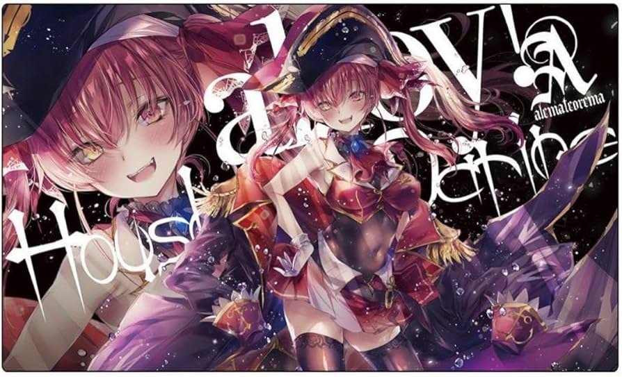 Amazon.co.jp: ホロライブ 宝鐘マリン ラバーマット プレイマット