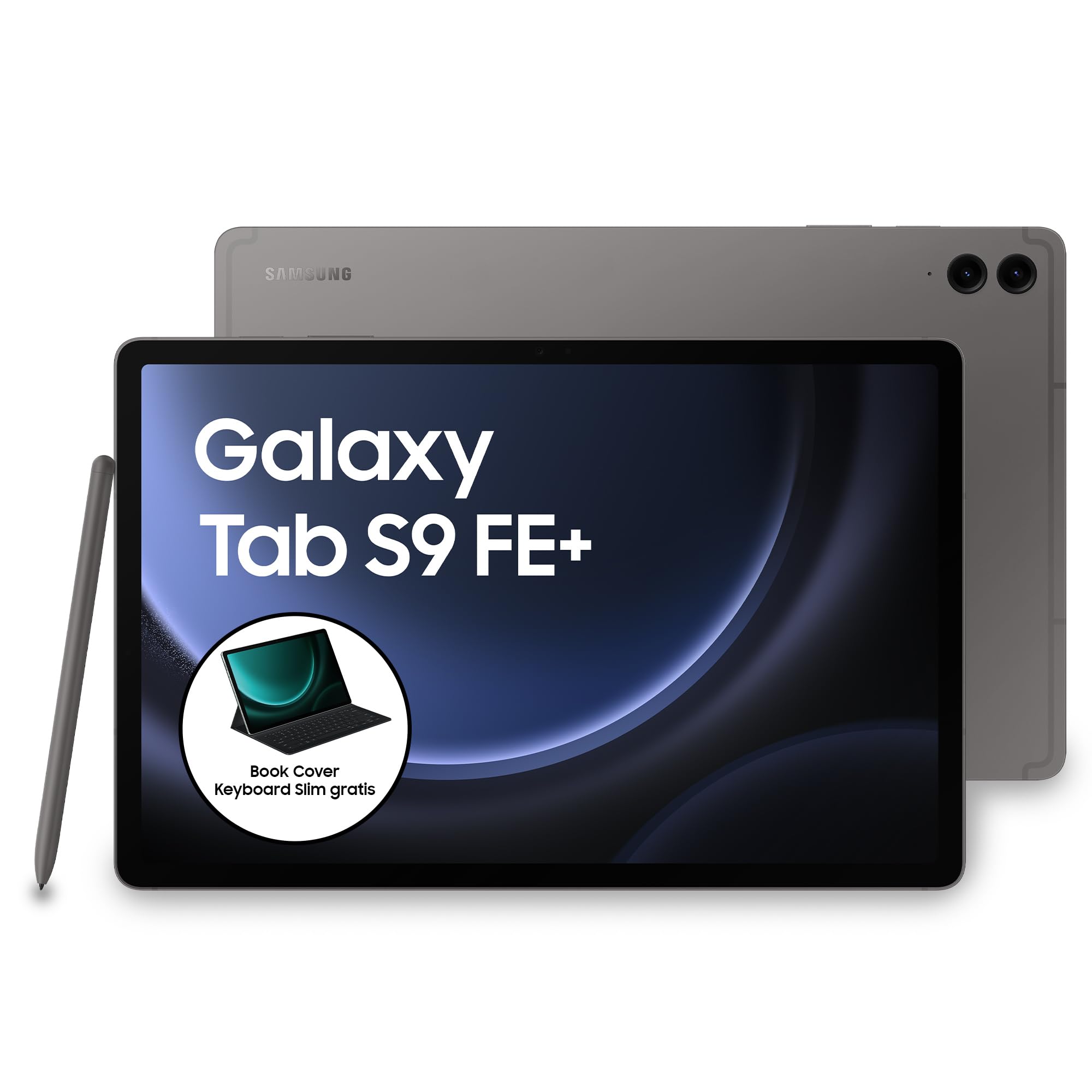 Samsung Galaxy Tab S9 FE+ Android tablet, 31,5 cm / 12,4 inç ekran