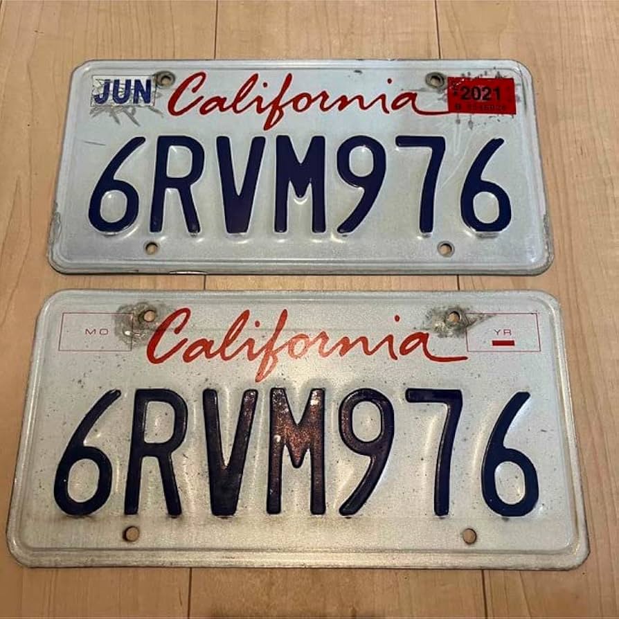 Amazon.co.jp: 976 アメリカカリフォルニアナンバープレート