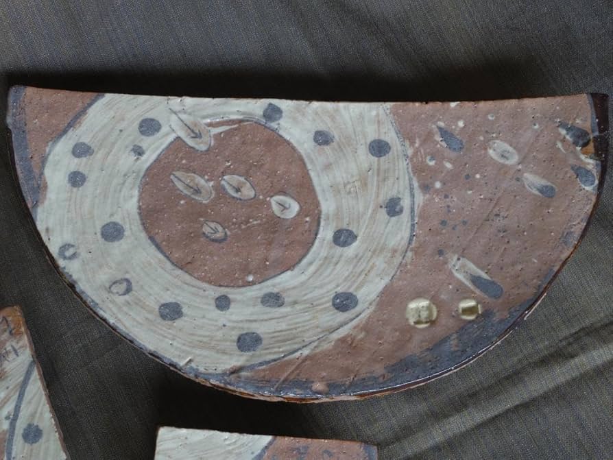 Amazon.co.jp: アロンサイス 足付組超大皿（45cm）共布 栞