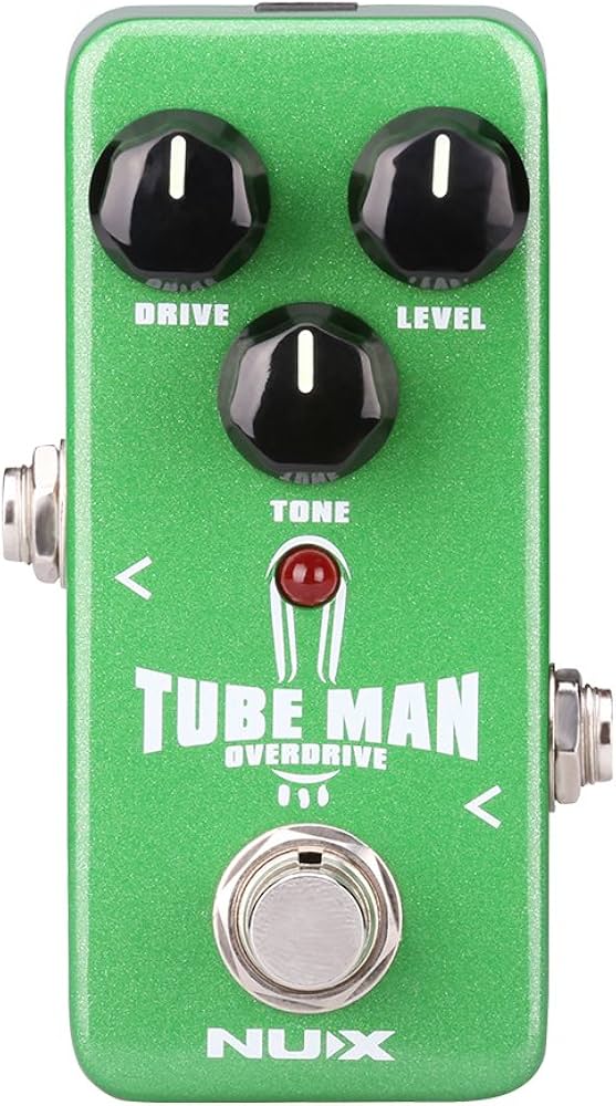 Amazon.com: NUX NOD-2 Tube Man MKII Overdrive Guitar Effect Pedal