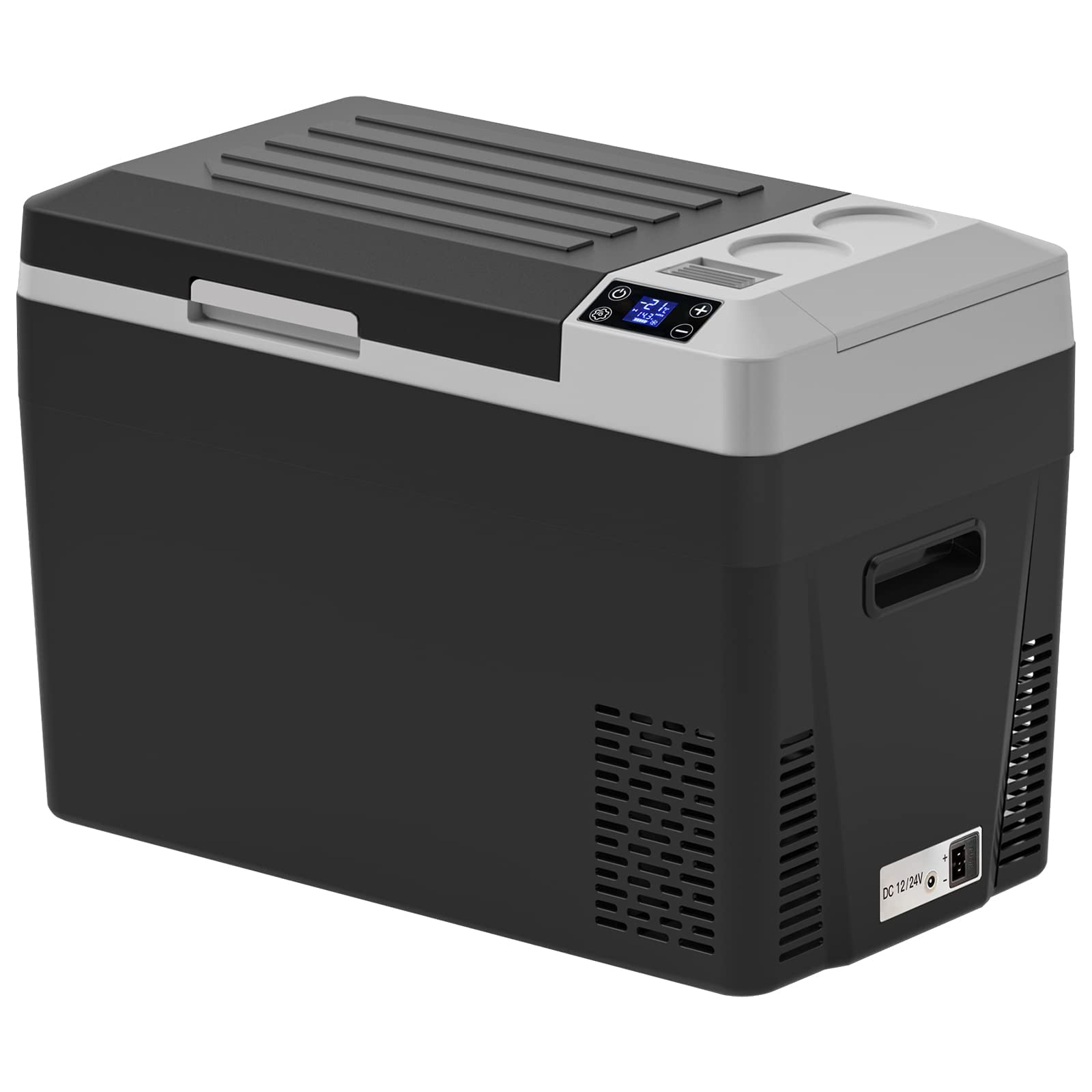 Amazon.co.jp: 「SUNPIE」車載冷蔵庫 30L 着脱式バッテリー内蔵可能