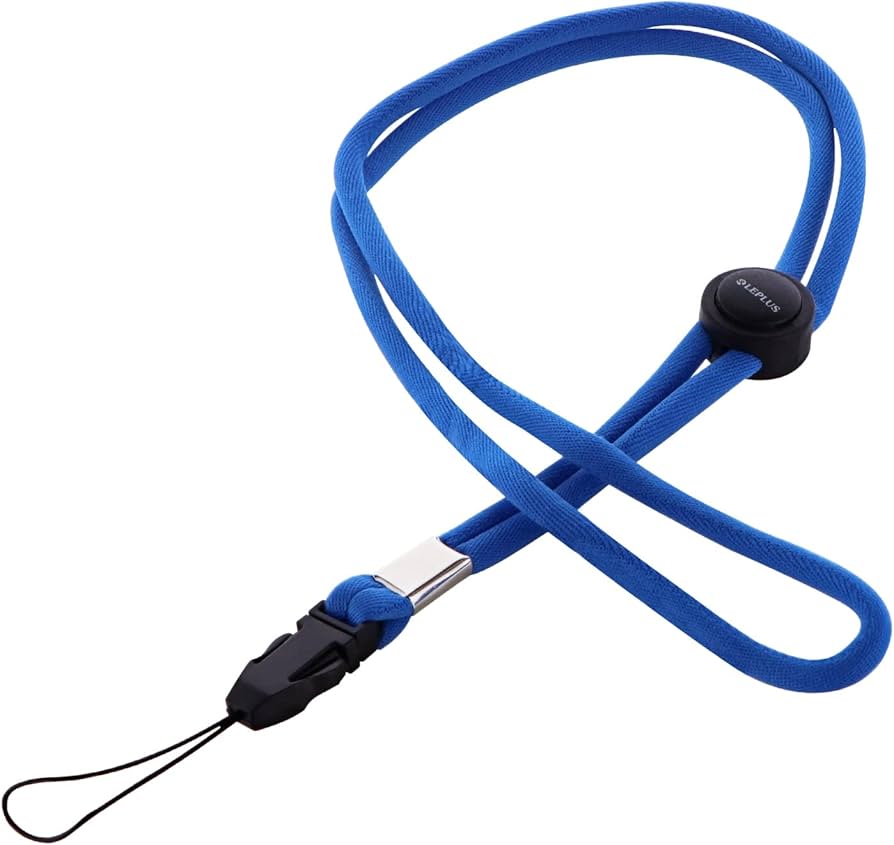 Amazon.co.jp: [ルプラス] ネックストラップ 丸紐タイプ LP-MNS02BL