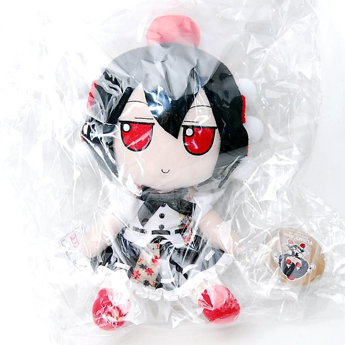 Amazon.co.jp: ・ Gift ふもふもあや。 風神録ver バッジ付 東方ぬい