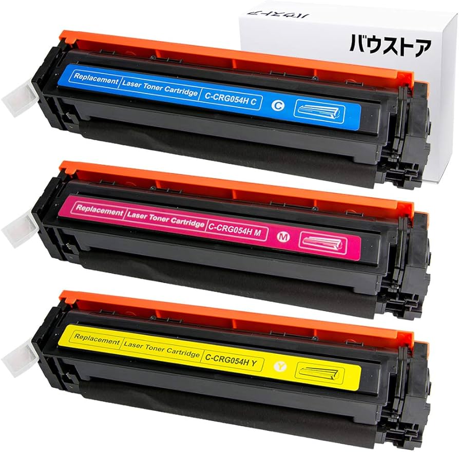 Amazon.co.jp: キャノン Canon CRG-054H シアン・マゼンタ・イエロー 3