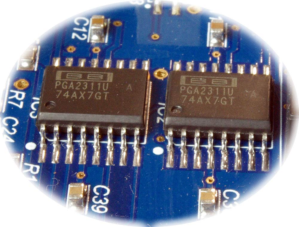 Amazon | Amulech 小型・ アナログ2入力 60W+60W（4Ω）ステレオ