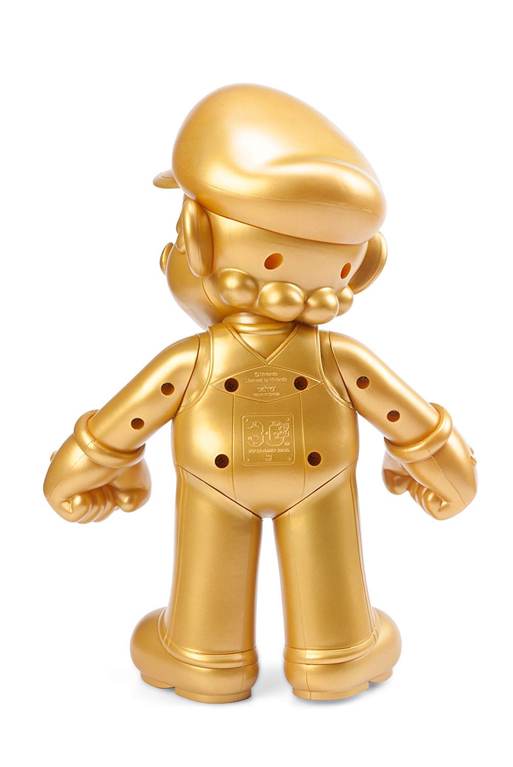 Amazon.com: Taito Super Mario 30th Anniversary Gold Mario Action