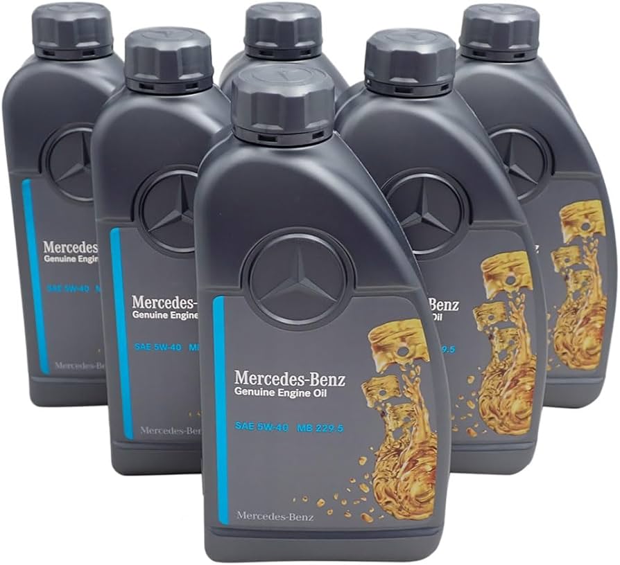Amazon | メルセデスベンツ車用 純正 エンジンオイル ガソリン車用 6本