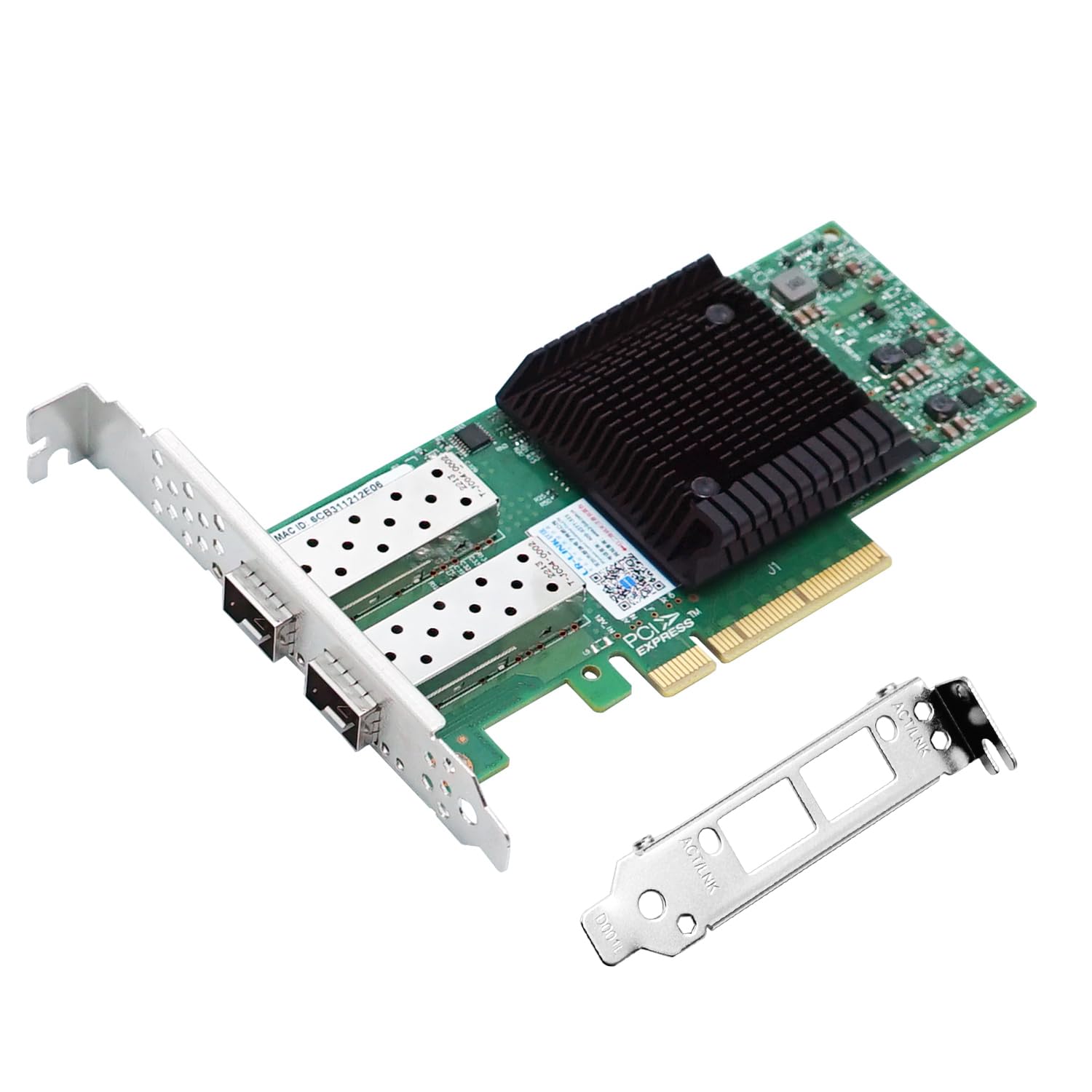 25GbE NIC Network Card Compatible with Mellanox ConnectX-4,Dual
