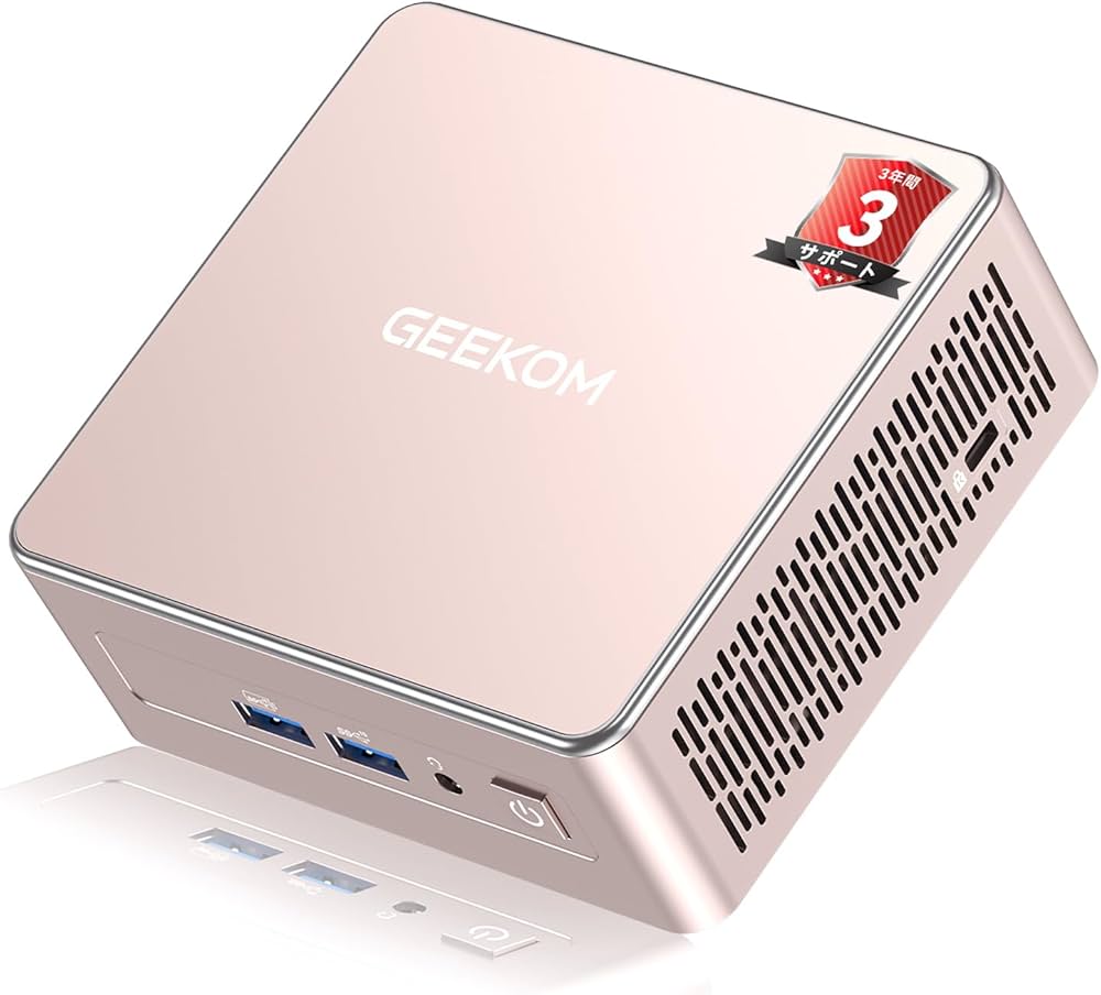 Amazon.co.jp: ミニPC GEEKOM A5、AMD Ryzen 7 8コア/16スレッド 最大