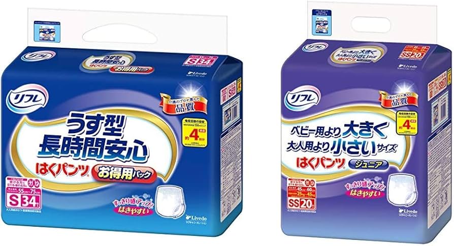 Amazon | リフレ 【セット買い】リフレ はくパンツ うす型長時間安心 4