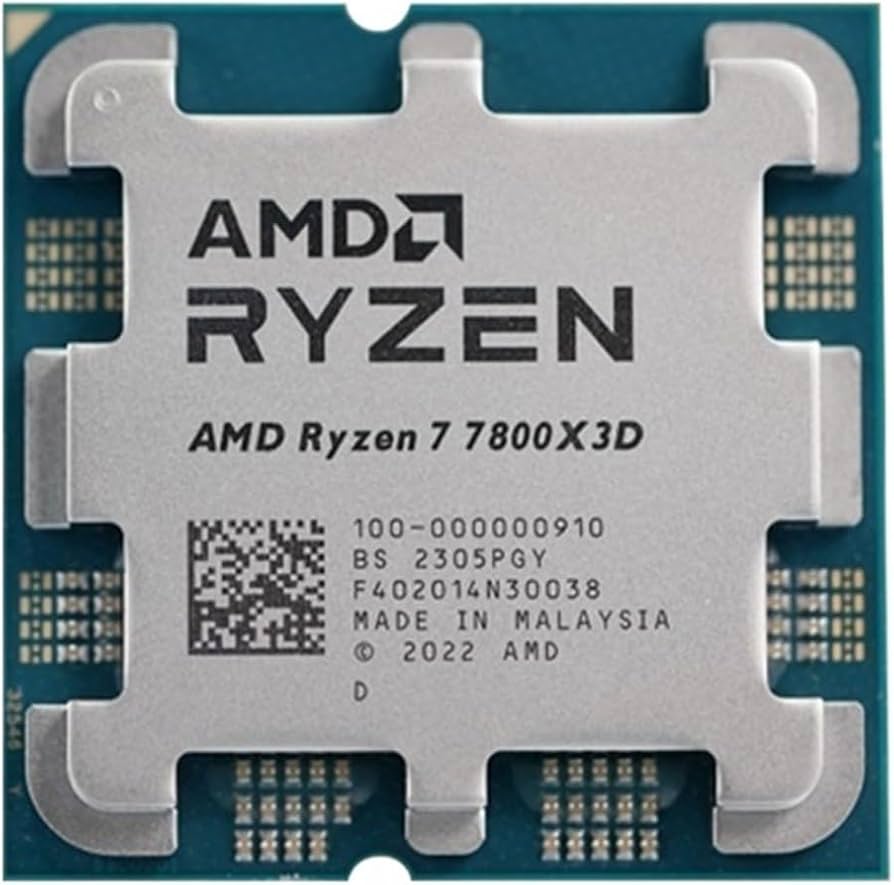 Amazon.com: YNRSUFW AMD Ryzen 7 7800X3D R7 7800X3D 5.0 GHz 8-Core