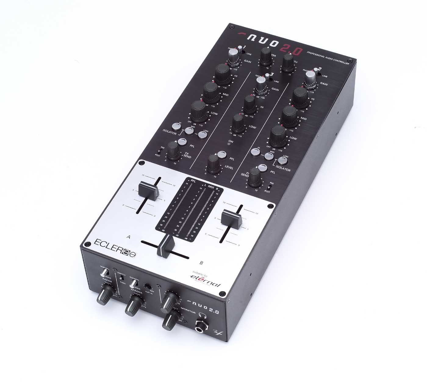 Amazon.com: ECLER NUO 2.0 2 Channel DJ Mixer 2 Channel DJ Mixer