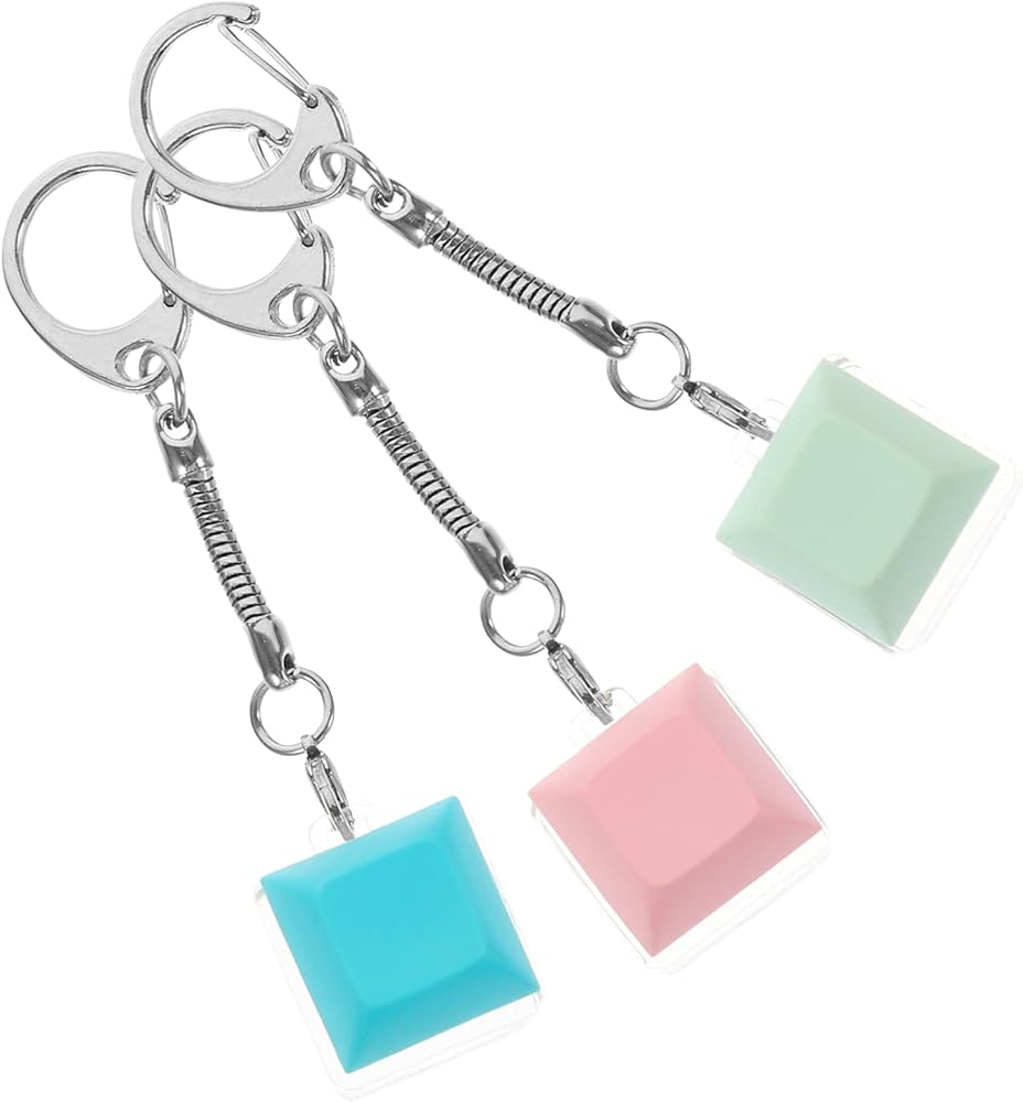 Amazon.co.jp: [Totority] 3 キーボード キーホルダー キーボード