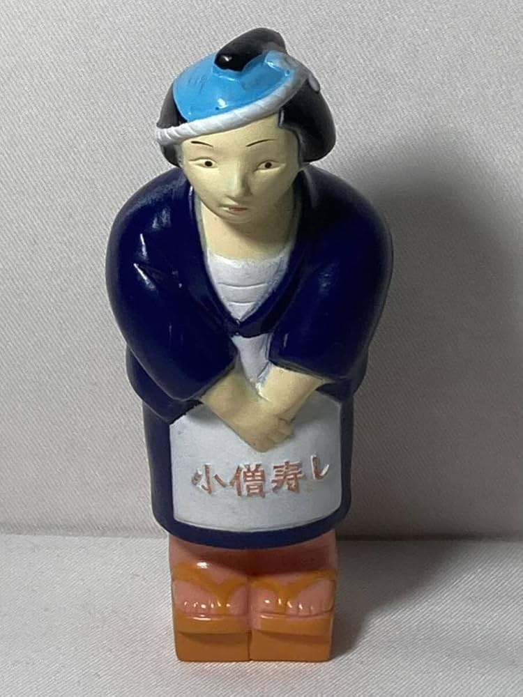 Amazon | 小僧寿し ソフビ フィギュア 企業物 貯金箱 | 貯金箱 | おもちゃ