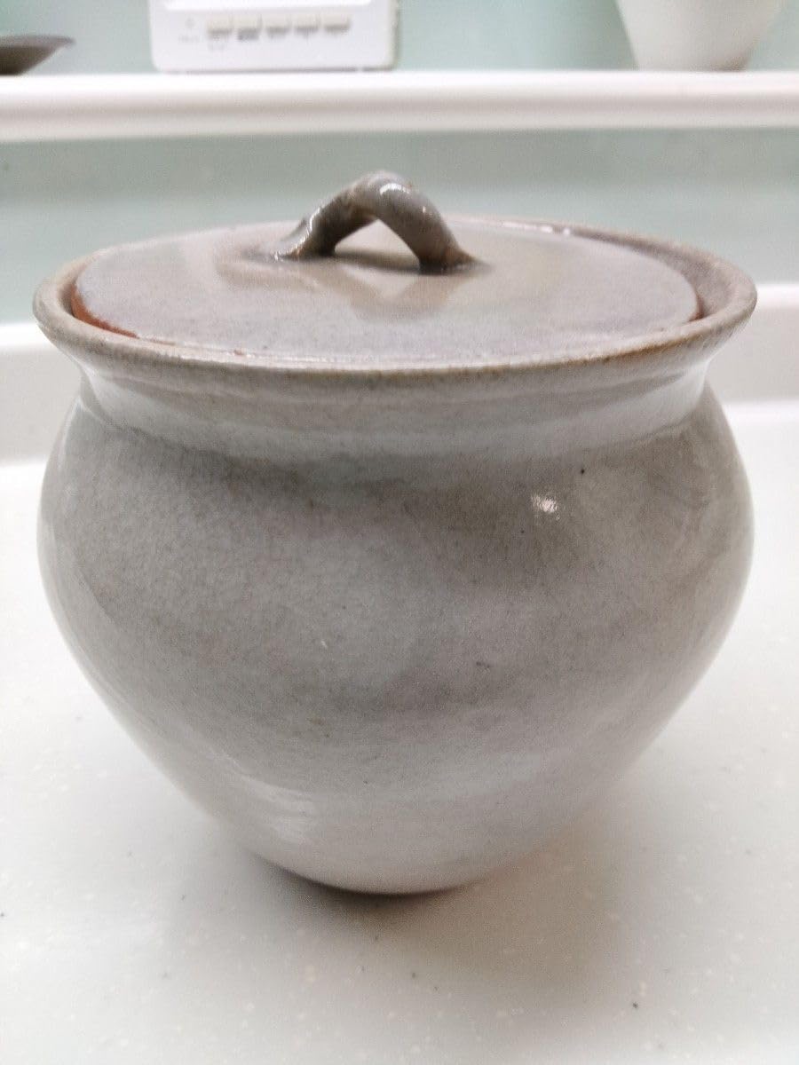 1579 萩焼 蓋付 箱付き 1579 萩焼 蓋付 箱付き 1579 萩