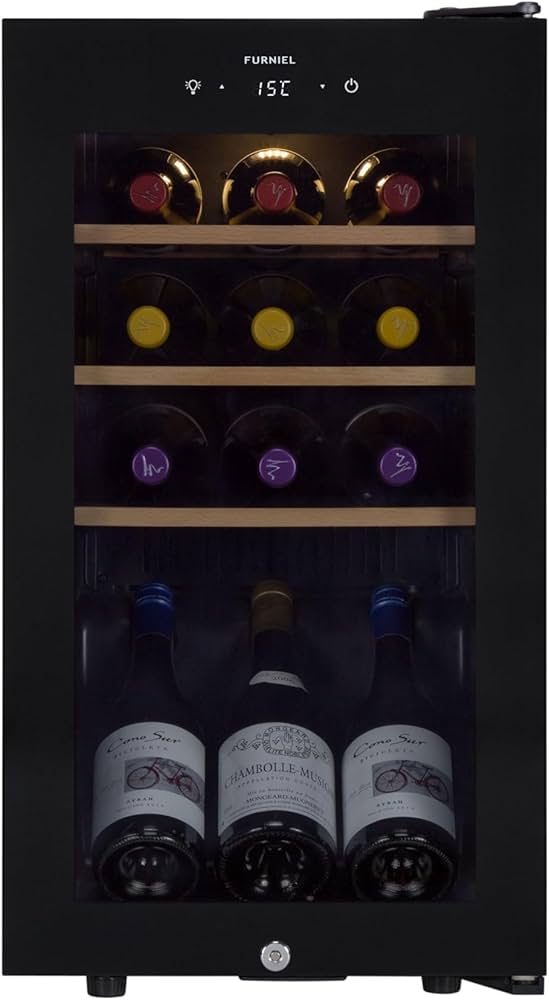 Amazon.co.jp: FURNIEL/ファニエル 長期熟成型ワインセラー (12本収納
