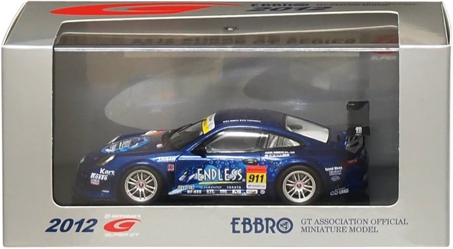 Amazon | エブロ 1/43 ENDLESS TAISAN 911 SUPER GT300 2012 No.911