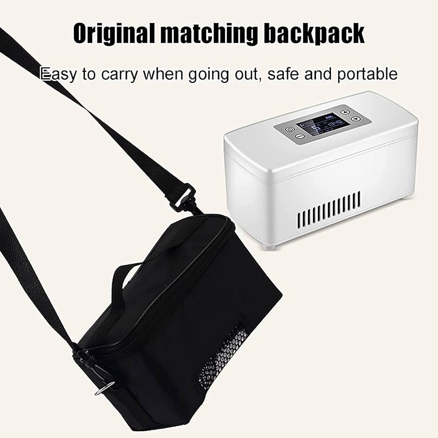 Amazon.co.jp: バッテリー付きミニ冷蔵庫薬用冷蔵庫とインスリン