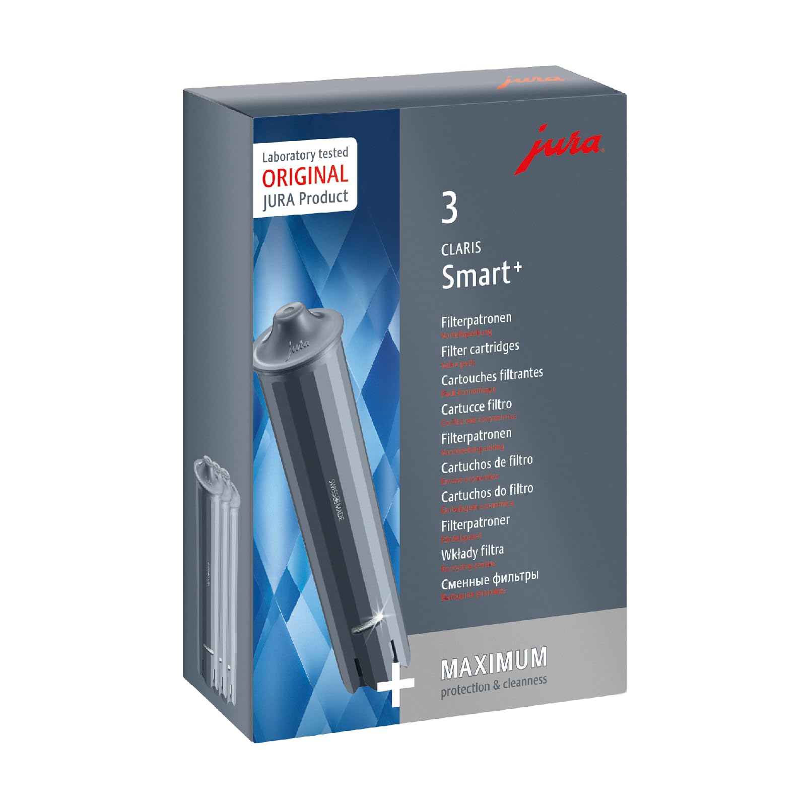 Amazon.com: Jura 24233 Claris Smart+ filter cartridge, set of 3