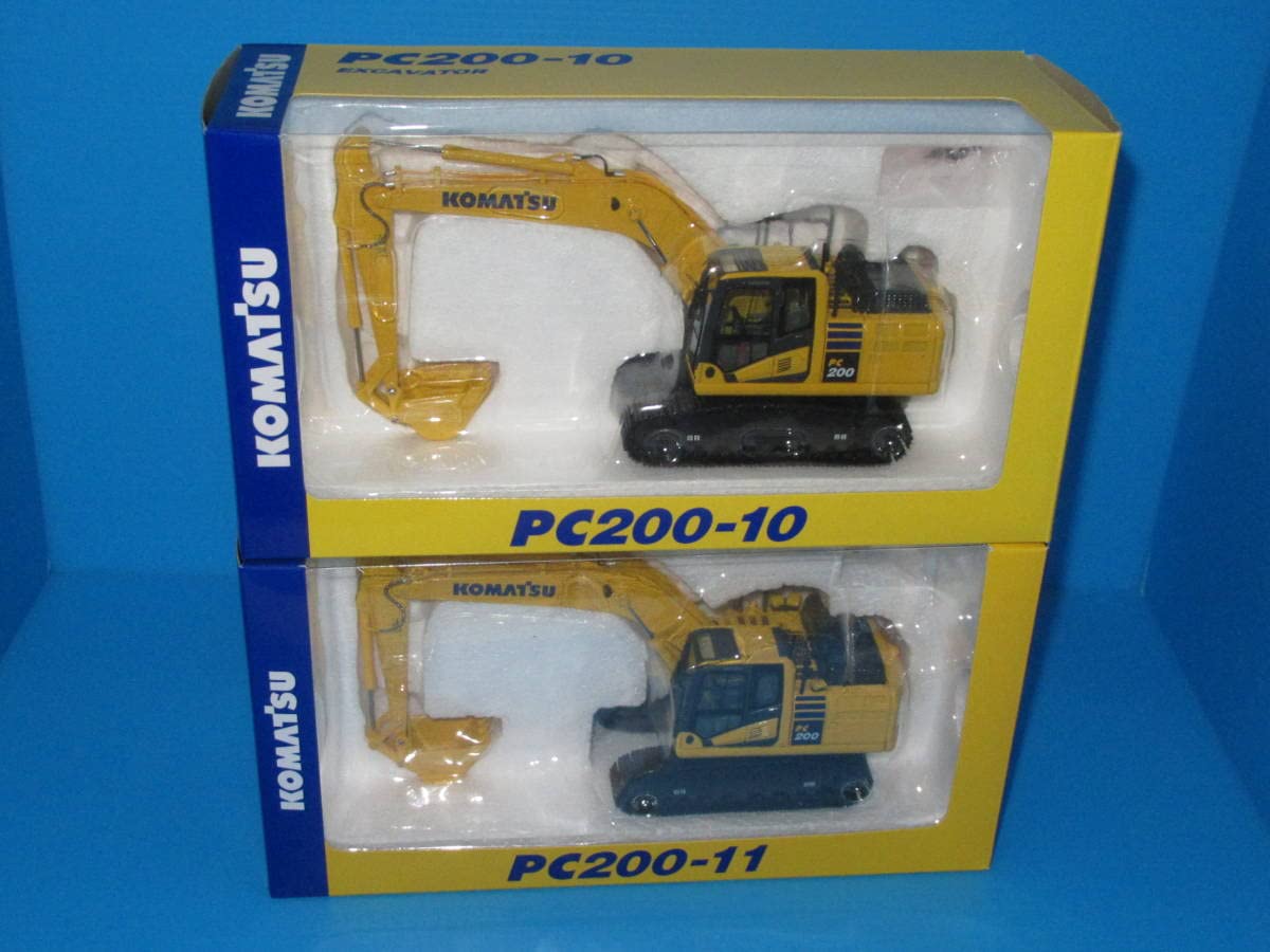 Amazon.co.jp: 2台セット ☆コマツ KOMATSU ダイキャストモデル