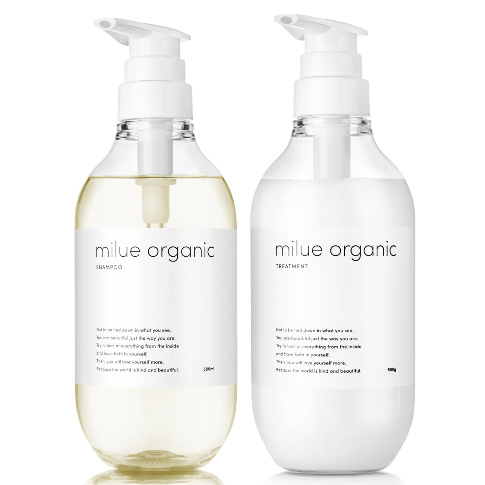 Amazon | ミルエ オーガニック シャンプー トリートメント セット