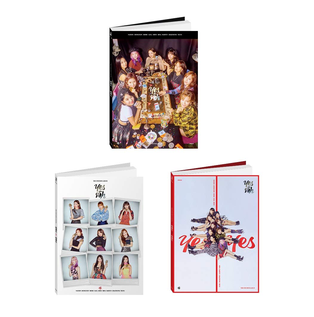Amazon.com: JYP Entertainment Twice - YES o r YES [A+B+C ver. Set