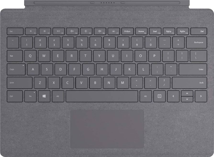Amazon.com: Microsoft Surface Pro Signature Type Cover – Platinum