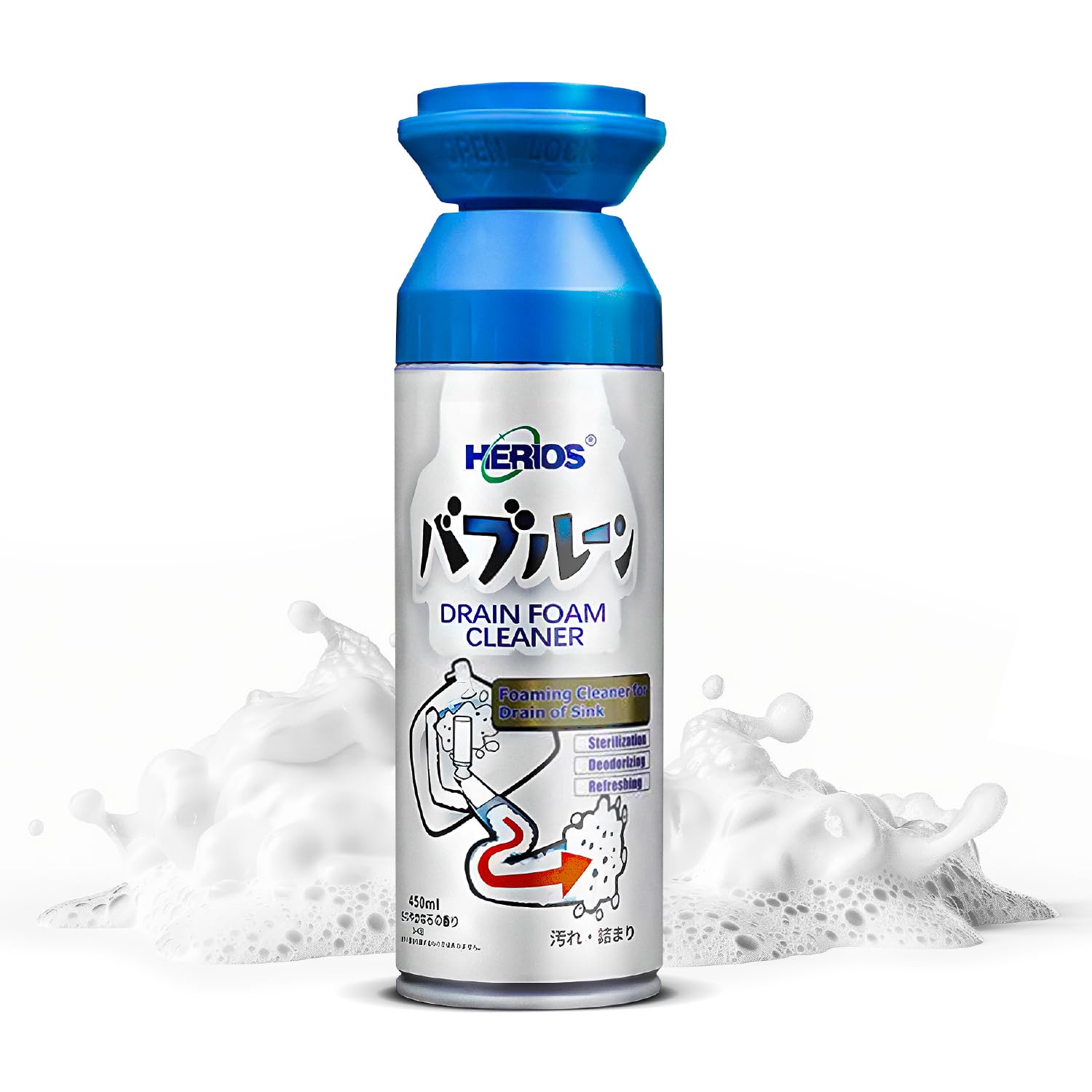 Amazon.com: CleanGenix Foam Drain Cleaner - Foam Sink Cleaner In a