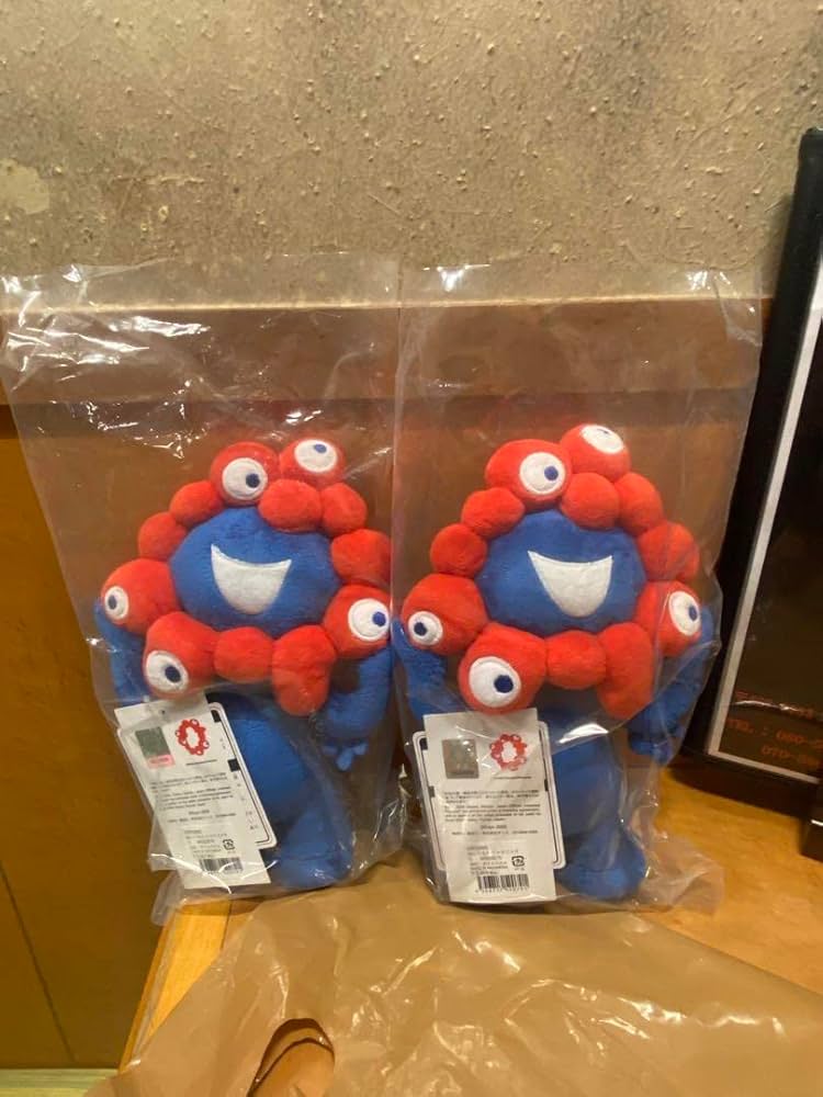 Amazon.co.jp: ミャクミャク ぬいぐるみ Sサイズ 2セット : おもちゃ