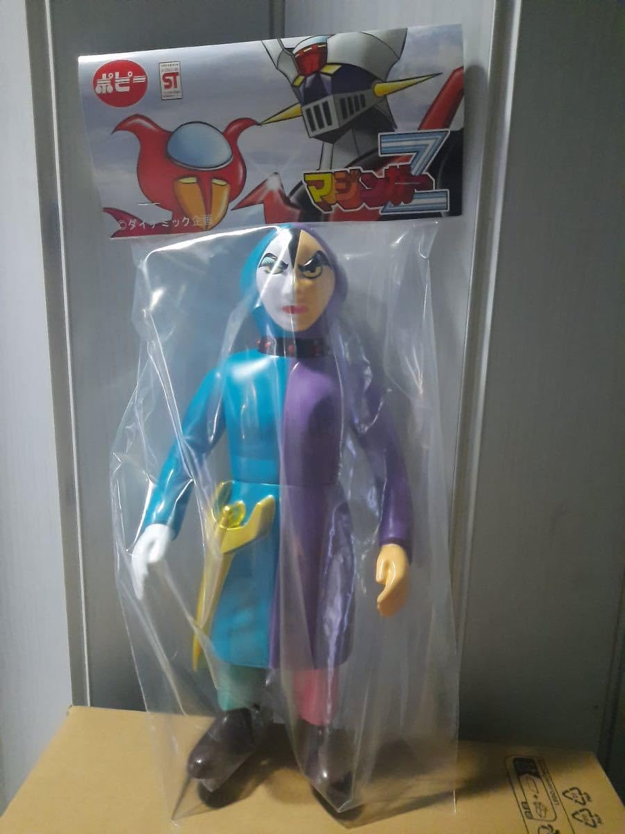 Amazon.co.jp: あしゅら男爵 ソフビ人形 頭脱着可能 マジンガーZ