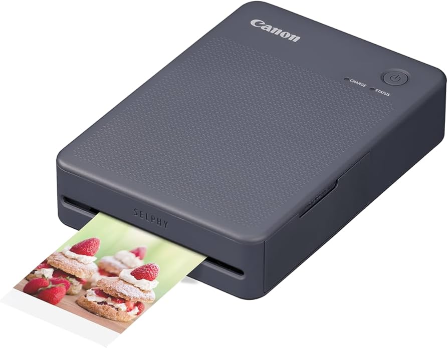 Amazon.com: Canon SELPHY QX20 Compact Photo Printer Dark Gray