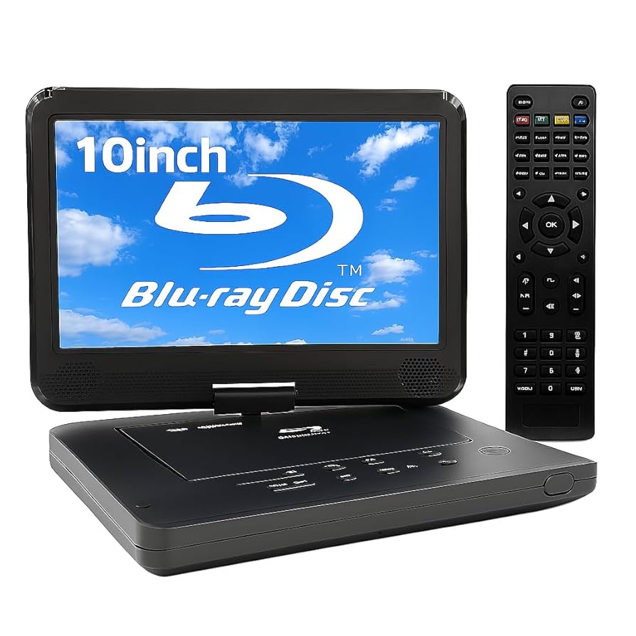 ま*こ様 ポータブルブルーレイプレーヤー 10インチ HDMI ま*こ様